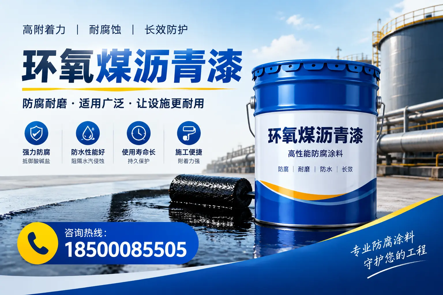 环氧煤沥青漆与其他涂料的对比分析，助力朝阳企业决策